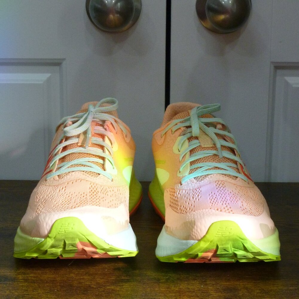 New Balance Light Orange Dynasoft Trail Running Shoes - Picture 6 of 16